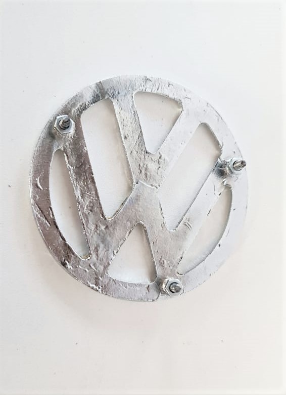 Emblema Vw Dianteiro Para Fusca, Tl, Variant E Karmann Ghia